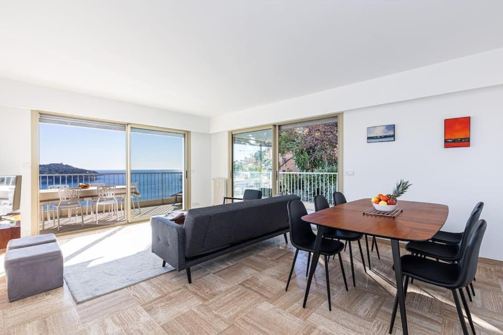 Villefranche Sur Mer:Appartement-Villa, Vue Mer, Jardin, Parking. Exterior photo