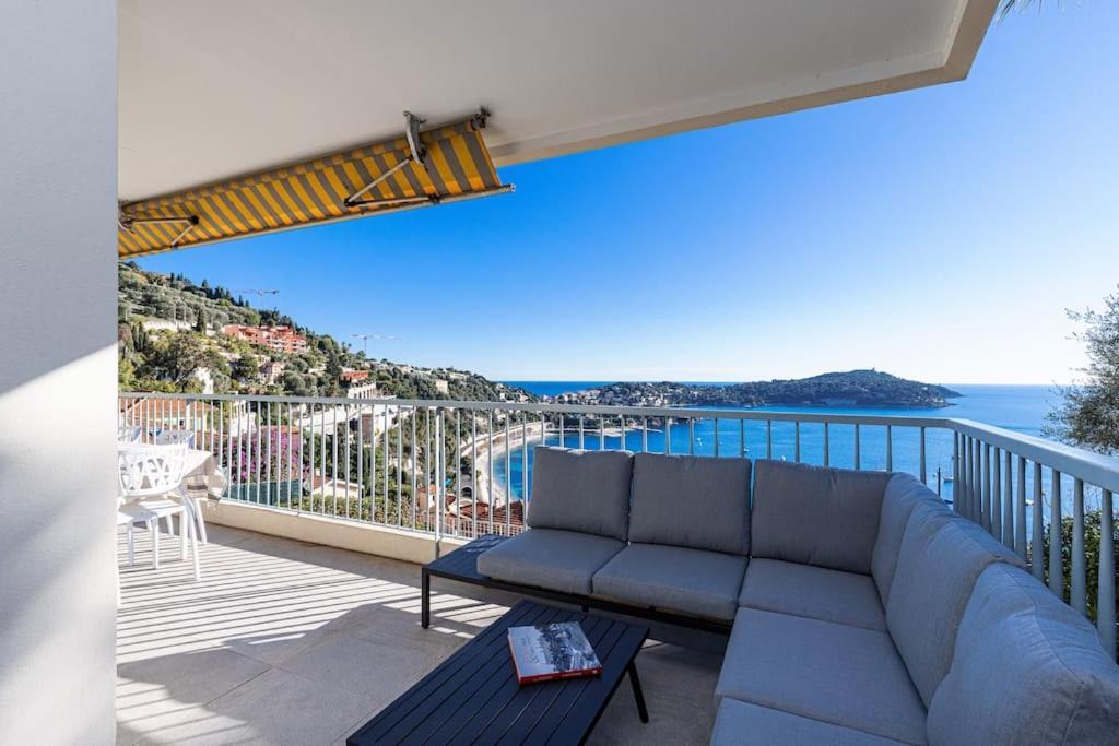 Villefranche Sur Mer:Appartement-Villa, Vue Mer, Jardin, Parking. Exterior photo